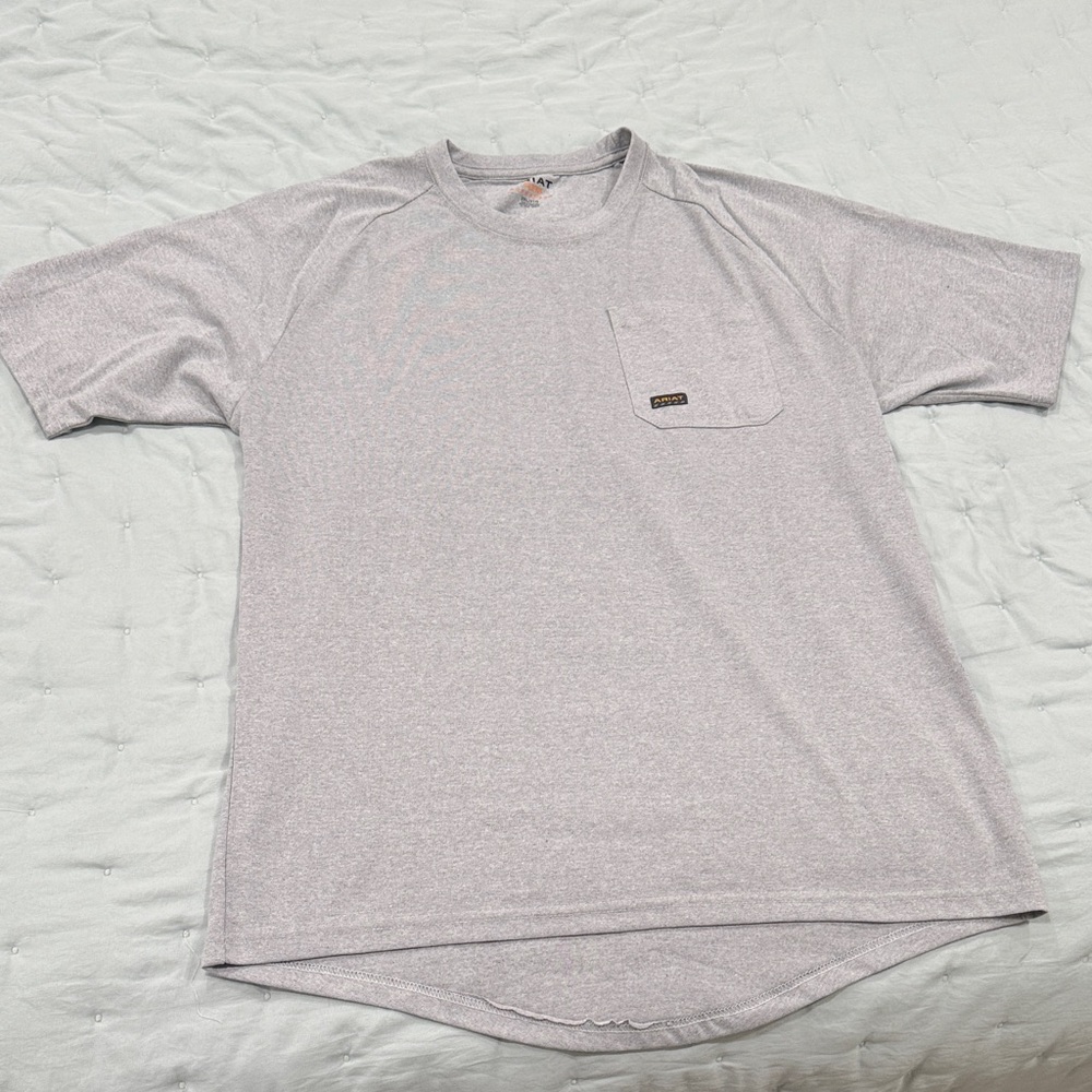 Ariat Rebar Gray Men's Shirt Size 2XL